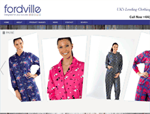 Tablet Screenshot of fordville.co.uk